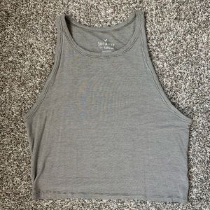 American Eagle High Neck crop tank top
